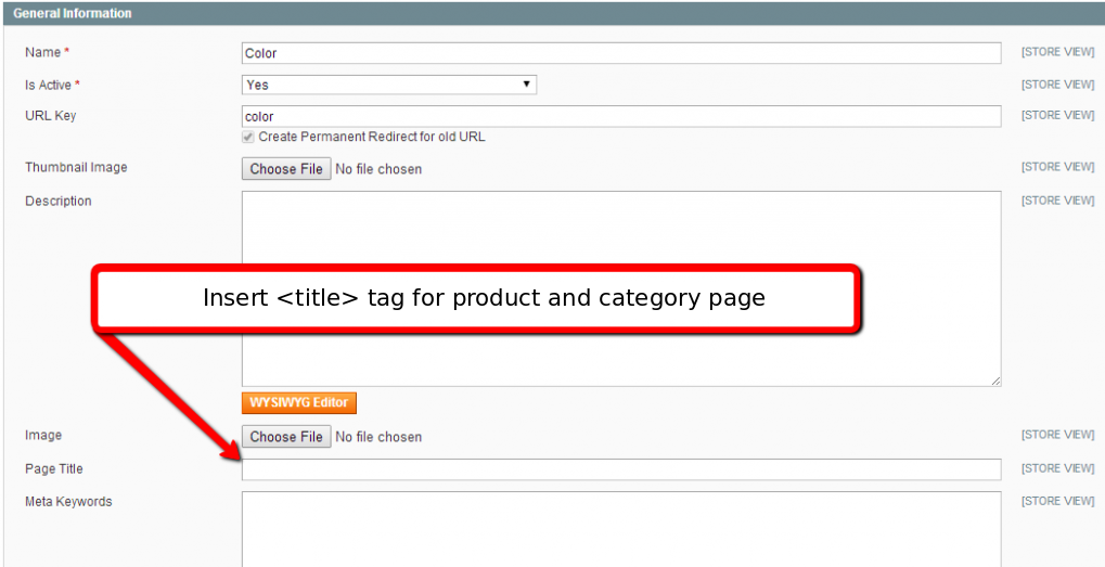 Magento vs WooCommerce SEO Comparison custom page title tag