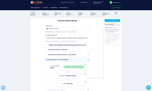 Source Store Setup
