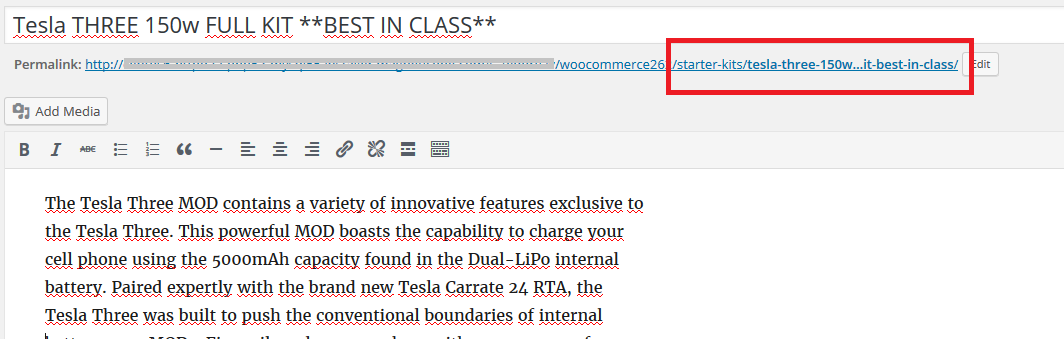 BigCommerce to WooCommerce SEO URL migration example 2