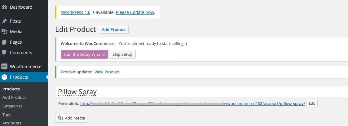 WooCommerce product and category URLs before data migration