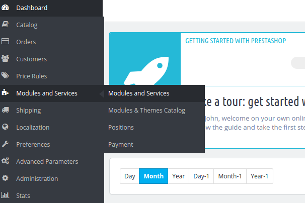 Access Modules and Services in PrestaShop