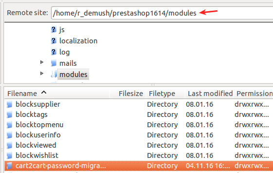 Install PrestaShop Password Migration Plugin