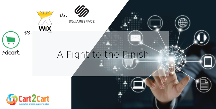 Shift4Shop vs Wix vs Squarespace