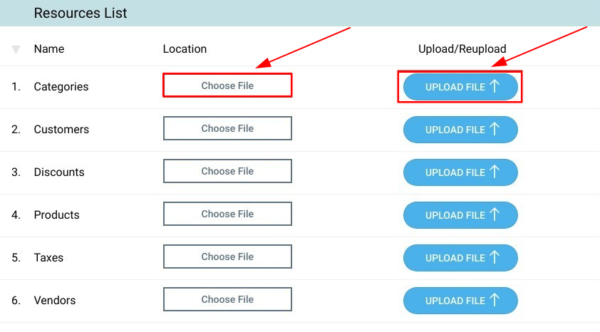 Cart2Cart Migration Wizard Upload for Lightspeed eCommerce data migration