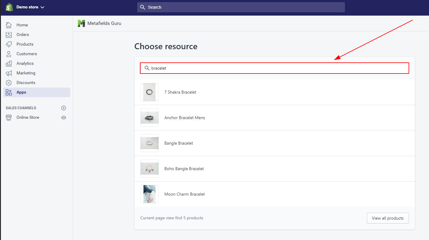 Filtering products in Metafields Guru after Shopify migration