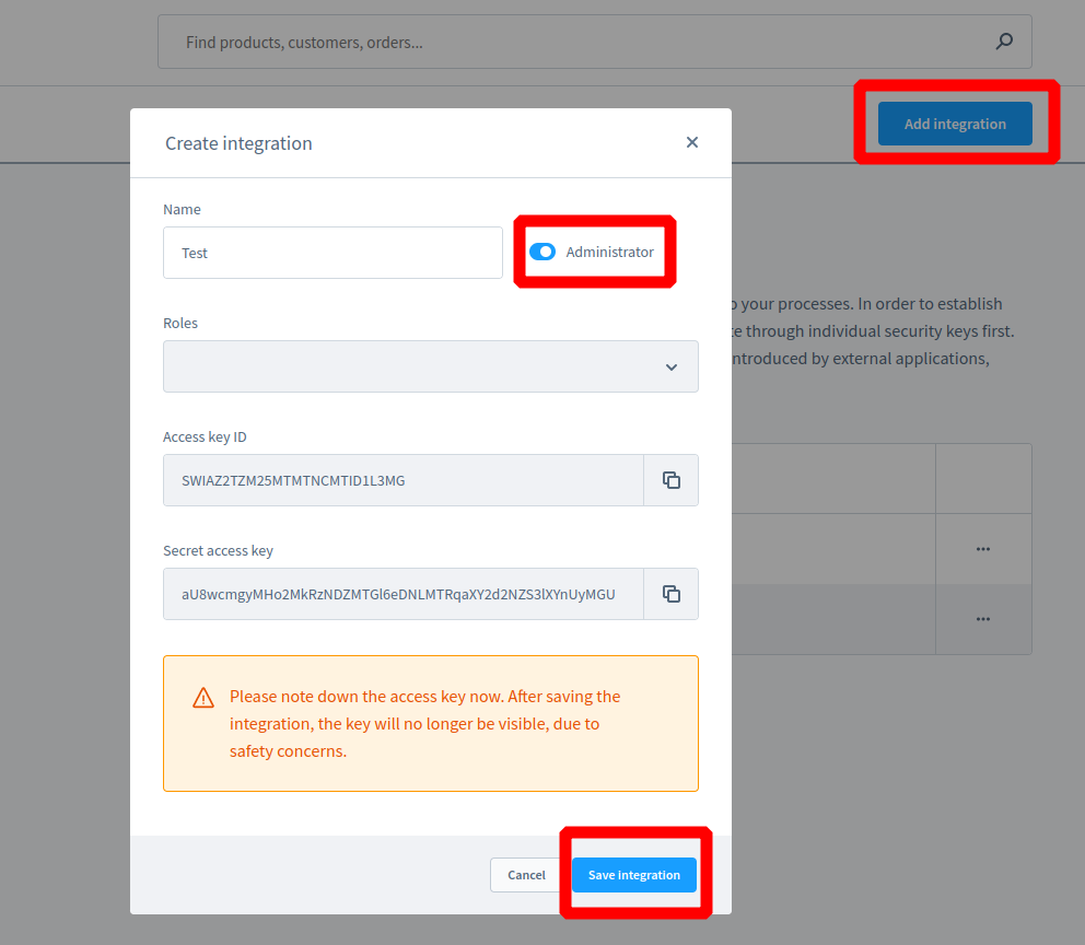 Adding Shopware integration for data migration