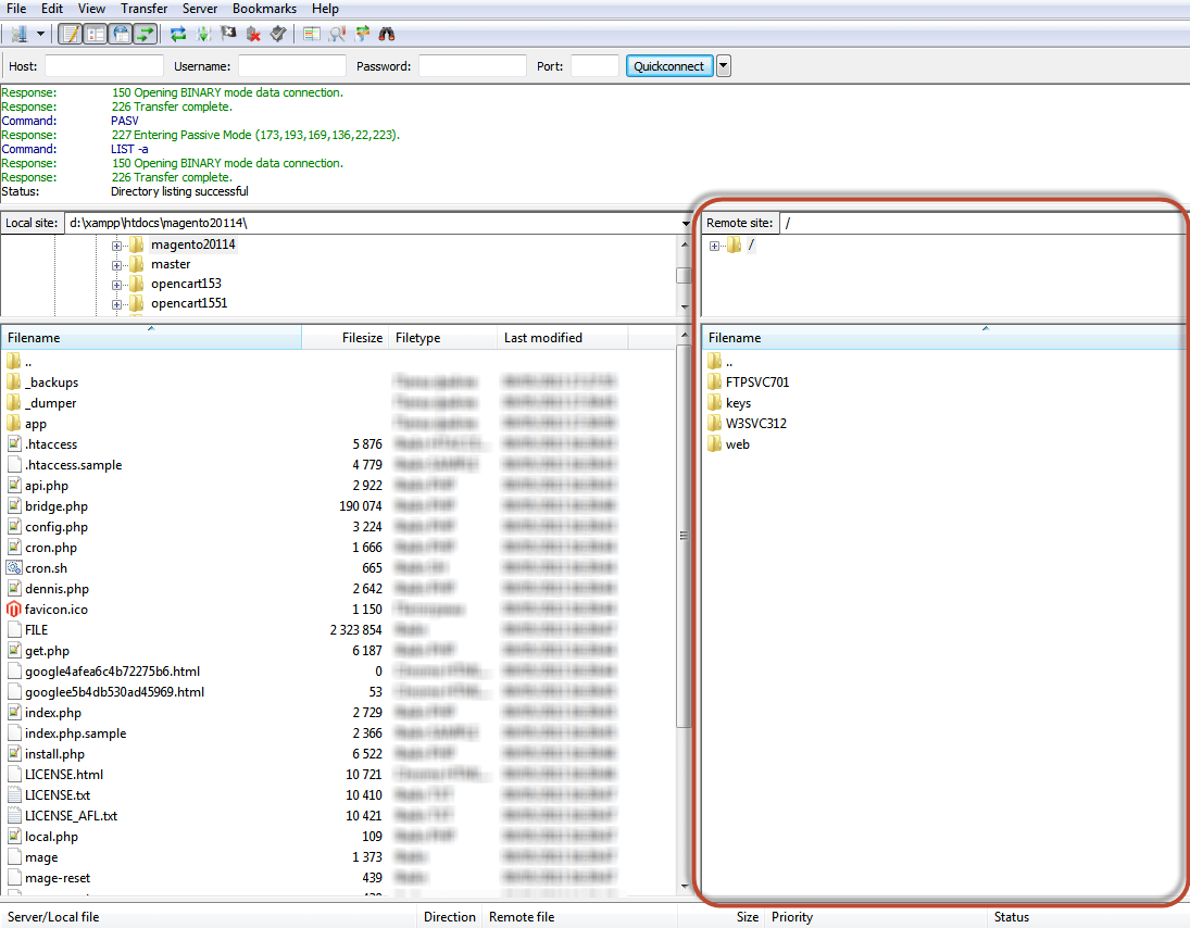 Check the structure of folders on the 3DCart server Check the structure of folders on the 3DCart server after eCommerce data migration