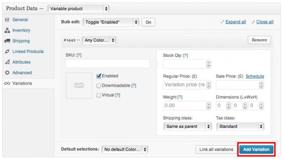 How to Add Variable Products to WooCommerce Adding variations to WooCommerce variable products