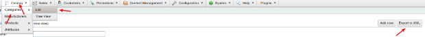Export Categories from nopCommerce for Data Migration