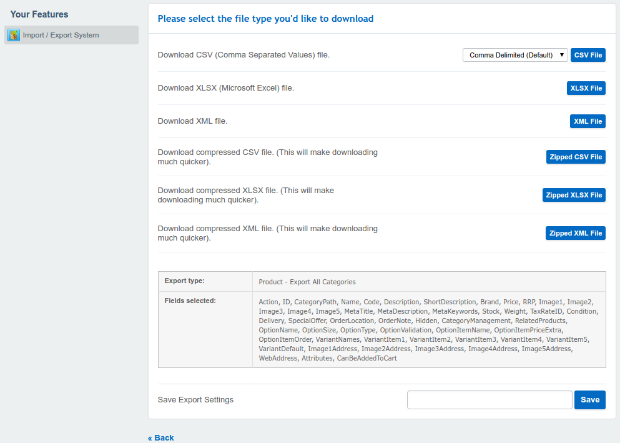 Choosing CSV File format for eKM data migration