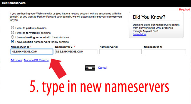 domain name switch