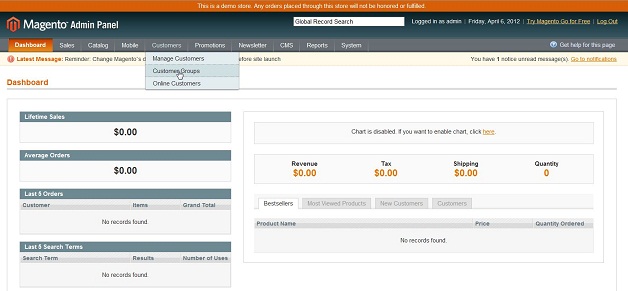 Creating Customer Groups in Magento for Data Migration