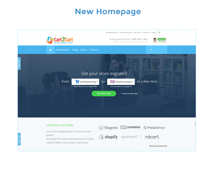 Cart2Cart Got Revamped — New Design, Better Quality cart2cart-new-design