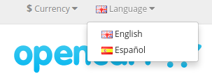 OpenCart Frontend Language Switch OpenCart Frontend Language Switch
