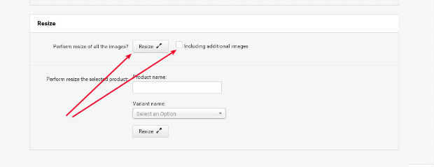 Resizing images after eCommerce data migration to Premmerce
