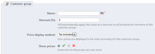 Creating Customer Groups in PrestaShop for Data Migration