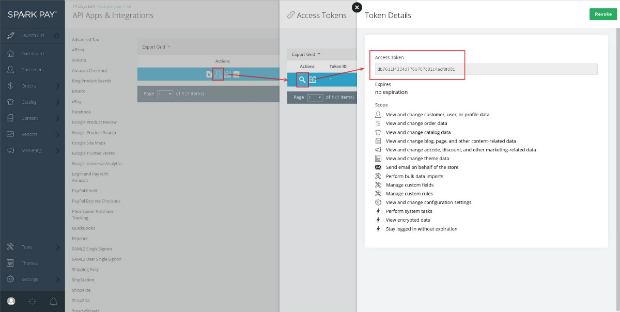 AmeriCommerce API Access Token